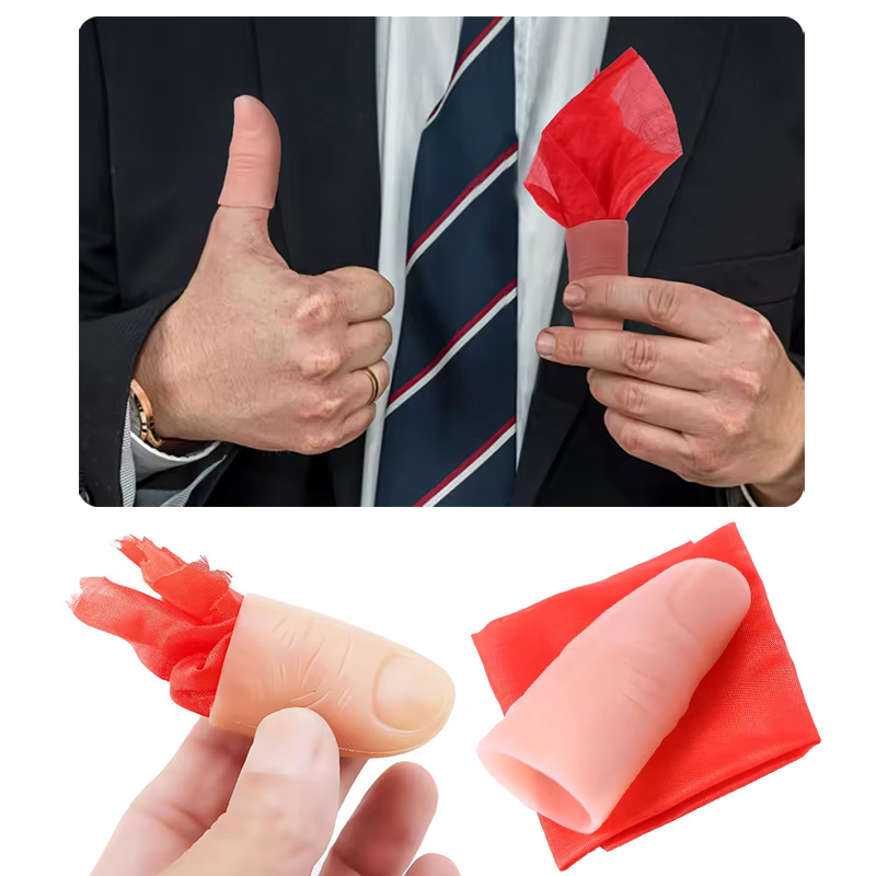 5/15 ชิ้น ชุดมายากล ปลอมปลายนิ - Thumb Tip Magic Trick Set บทวิจารณ์และราคา