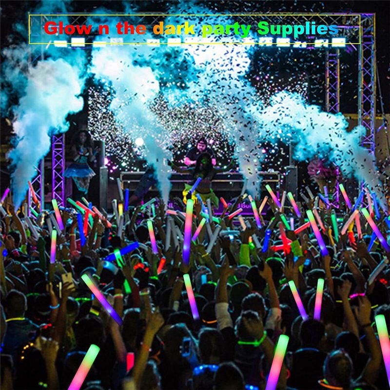 แท่งไฟเรืองแสง A75K แบบขายส่ง, - Flashing Led Foam Sticks Party บทวิจารณ์และราคา