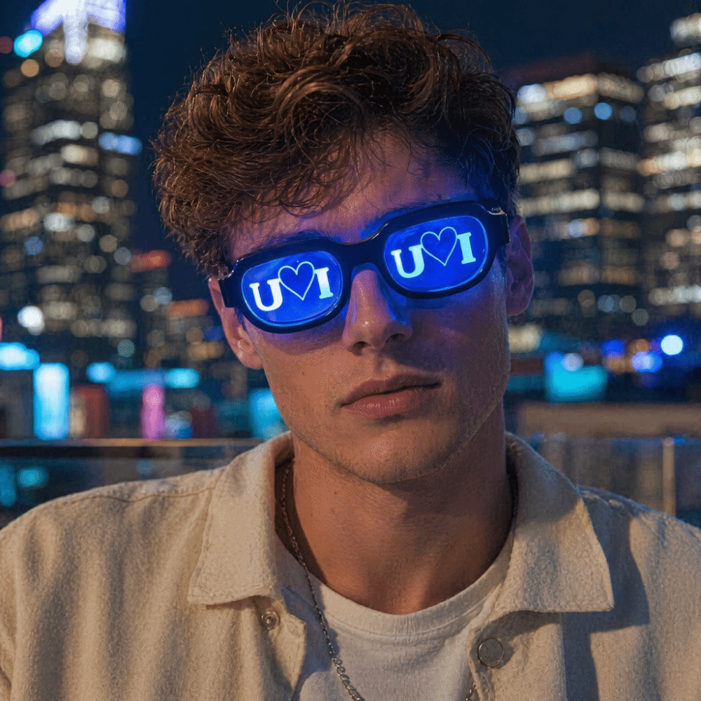 แว่นตา LED เอฟเฟกต์พิเศษ เรือง - Glow In The Dark Party Glasses บทวิจารณ์และราคา