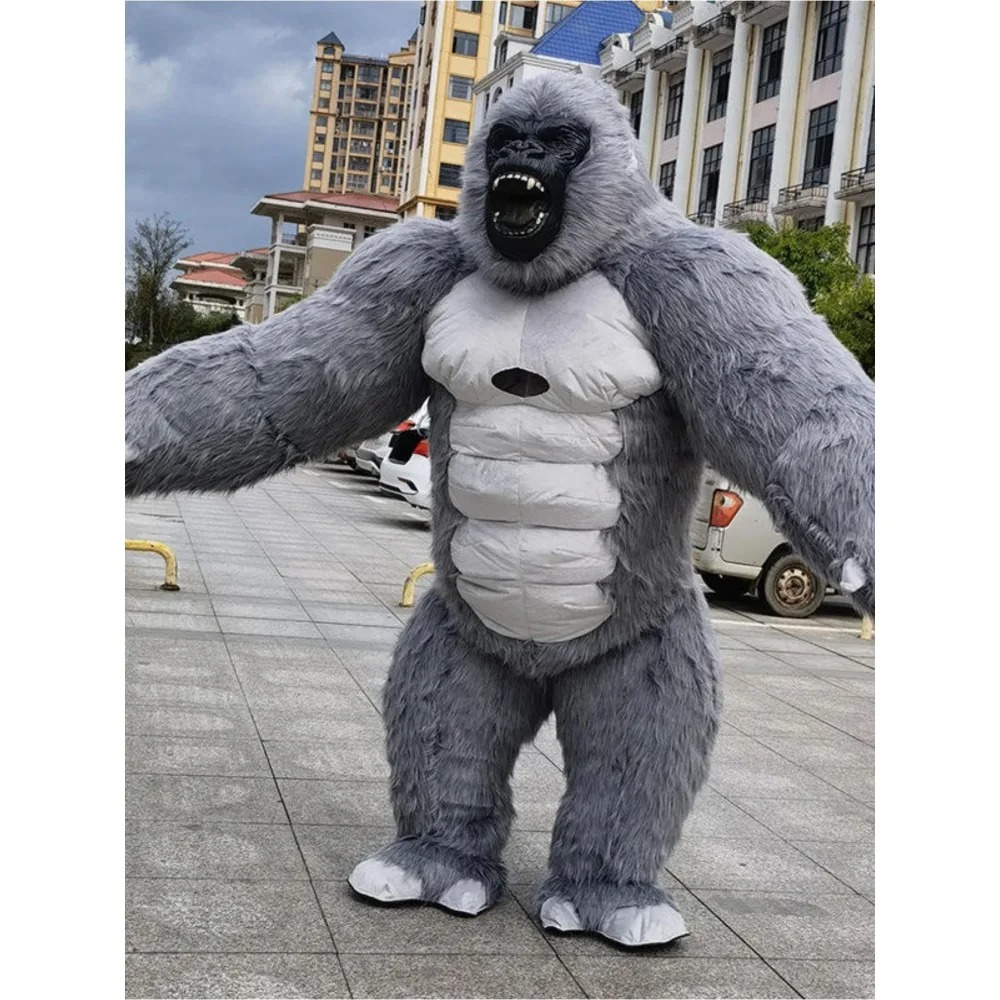 ชุดมาสคอตกอริลลาเป่าลมหลากสีสั - Inflatable Dinosaur Costume Adult บทวิจารณ์และราคา