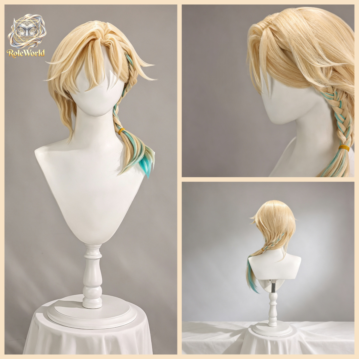 วิกคอสเพลย์ Honkai Star Rail A - Anime Cosplay Wig Heat Resistant บทวิจารณ์และราคา