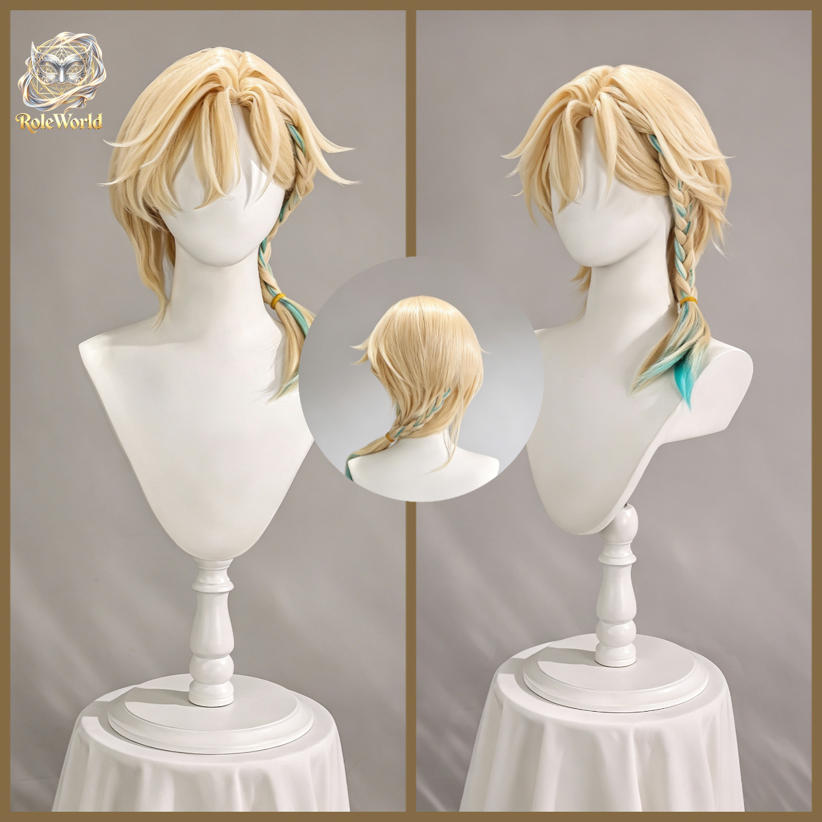 วิกคอสเพลย์ Honkai Star Rail A - Anime Cosplay Wig Heat Resistant บทวิจารณ์และราคา