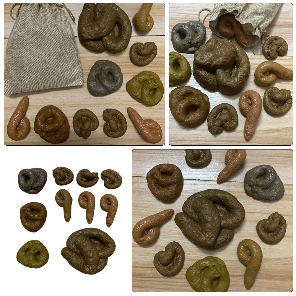 ชุดของเล่นแกล้งทำอึปลอม 10 ชิ้ - Fake Poop Gag Gift บทวิจารณ์และราคา