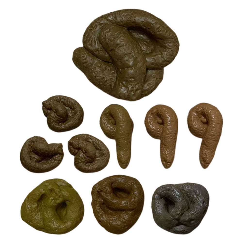 ชุดของเล่นแกล้งทำอึปลอม 10 ชิ้ - Fake Poop Gag Gift บทวิจารณ์และราคา