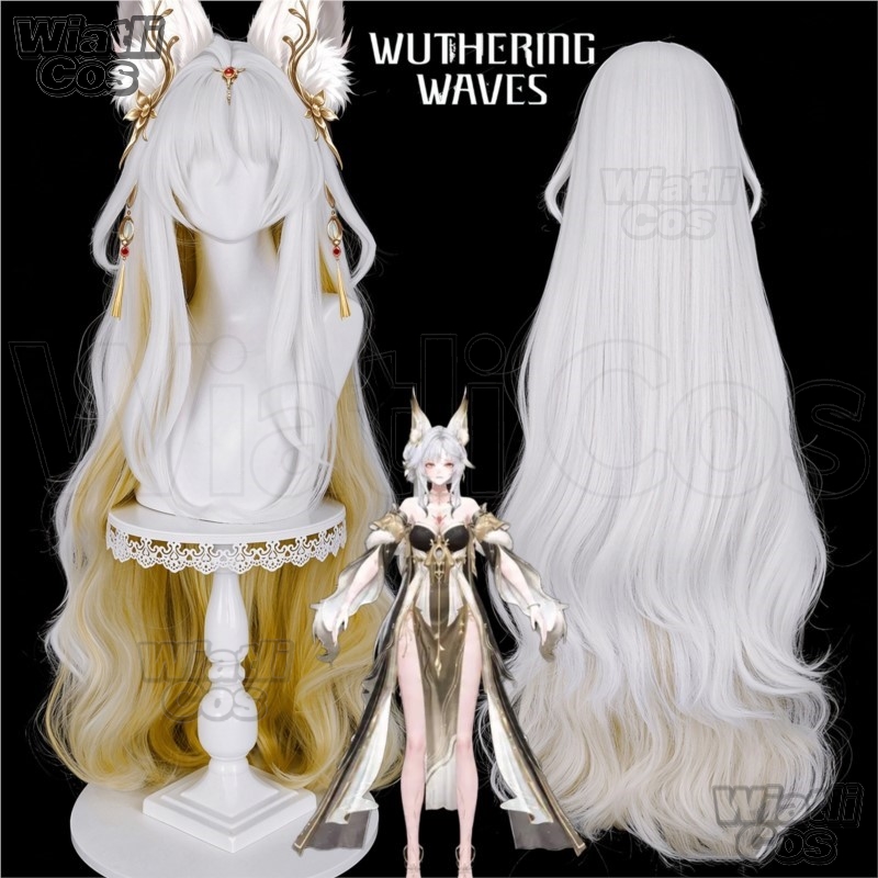 วิกผมคอสเพลย์ Wuthering Waves  - Anime Cosplay Wig Heat Resistant บทวิจารณ์และราคา
