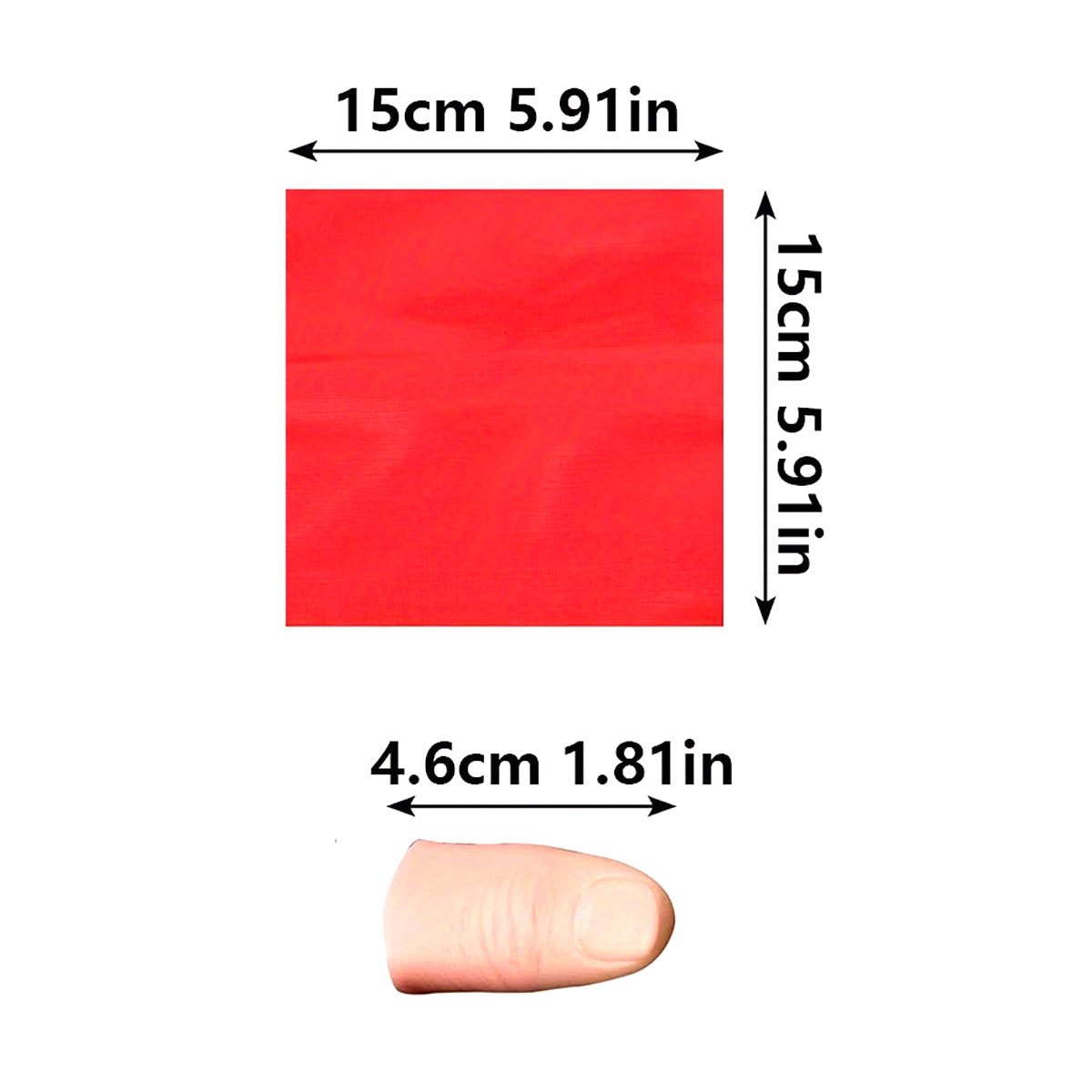 ชุดมายากล 3 ชิ้น Scarf-Vanish  - Thumb Tip Magic Trick Set บทวิจารณ์และราคา