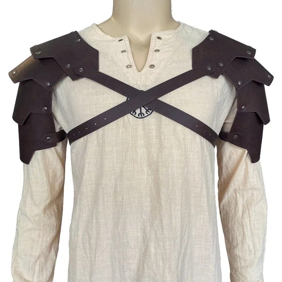 เกราะไหล่นักรบไวกิ้งยุคกลาง กล - Costumes บทวิจารณ์และราคา