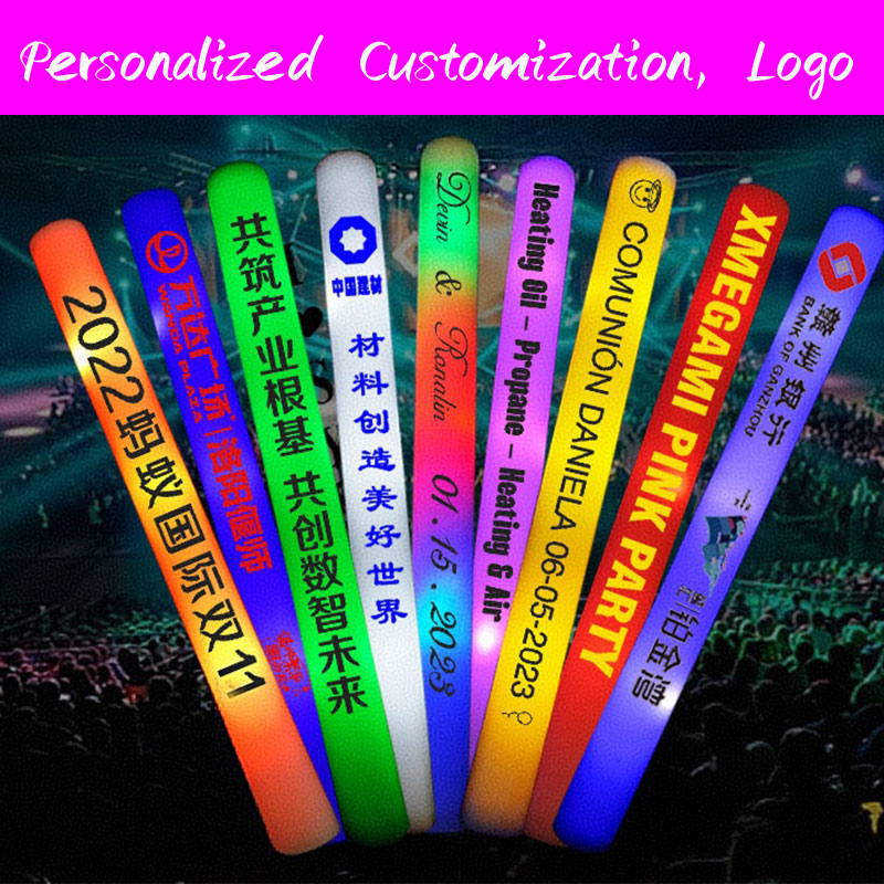 แท่งโฟมเรืองแสง LED 30 ชิ้น แท - Flashing Led Foam Sticks Party บทวิจารณ์และราคา