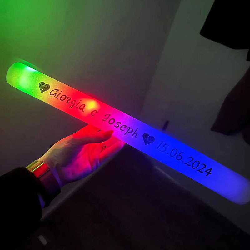 แท่งโฟมเรืองแสง LED 30 ชิ้น แท - Flashing Led Foam Sticks Party บทวิจารณ์และราคา