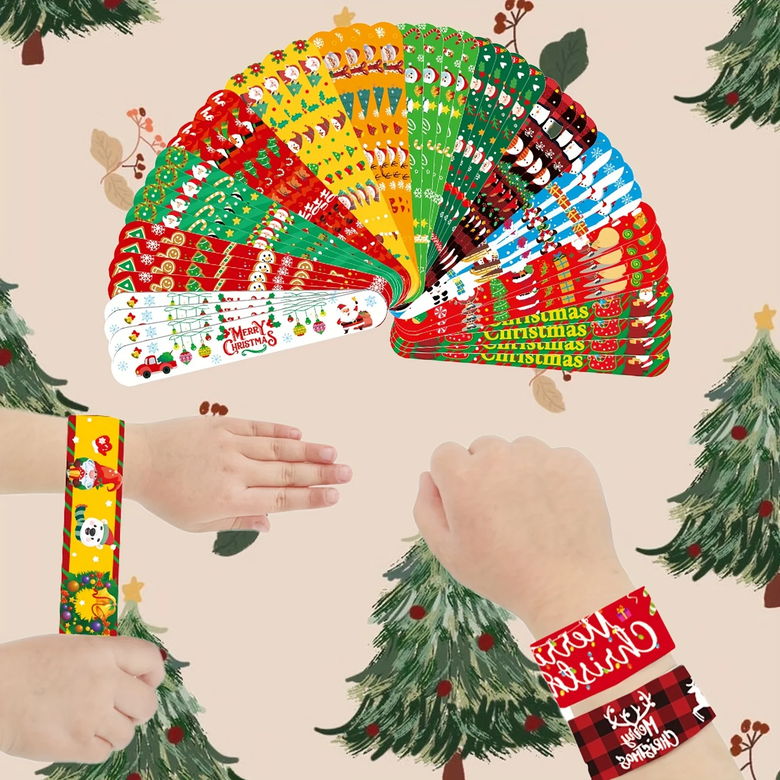 กำไลตบคริสต์มาส ของขวัญใส่ถุงเ - Party Supplies บทวิจารณ์และราคา