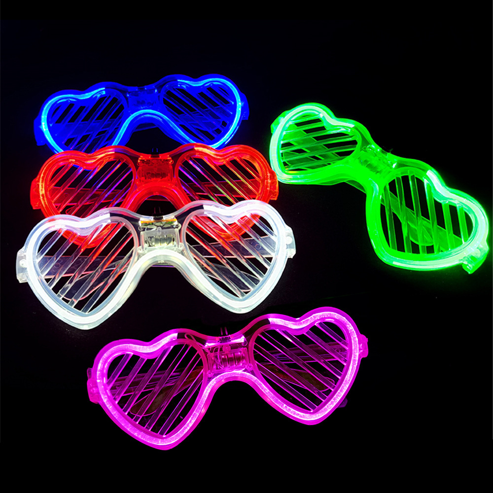 5/10/15/20/30 Pcs LED Neon PAR - Glow In The Dark Party Glasses บทวิจารณ์และราคา