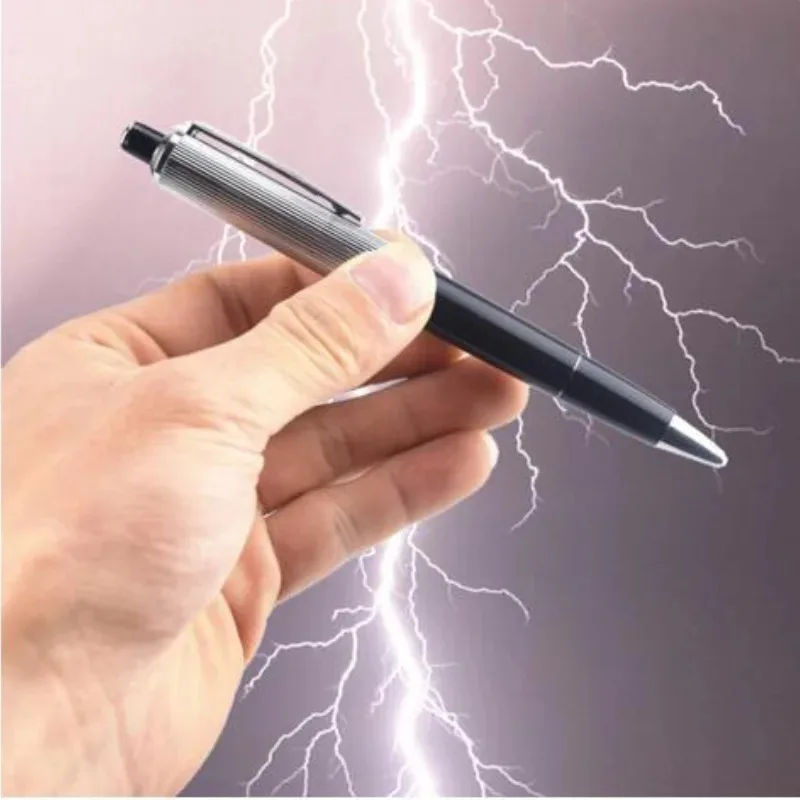 85L-1 ชิ้น ปากกาไฟฟ้าช็อตของเล - Shock Pen Prank Toy บทวิจารณ์และราคา