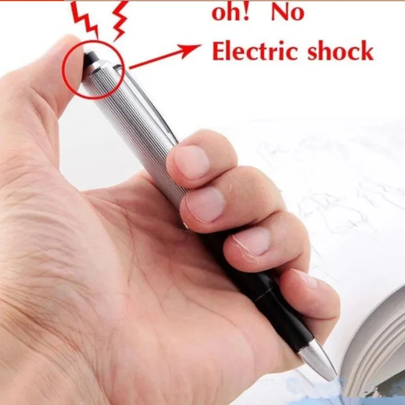 85L-1 ชิ้น ปากกาไฟฟ้าช็อตของเล - Shock Pen Prank Toy บทวิจารณ์และราคา