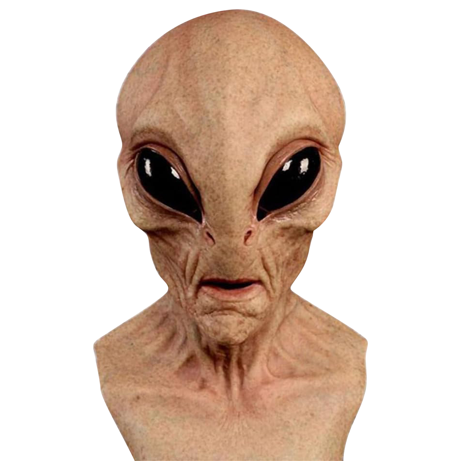 หน้ากากเต็มศีรษะที่ดูสมจริง ทำ - Latex Alien Mask Realistic บทวิจารณ์และราคา