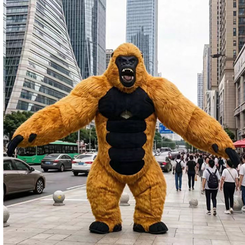 ชุดมาสคอตเป่าลม – กอริลลา หมีข - Inflatable Dinosaur Costume Adult บทวิจารณ์และราคา