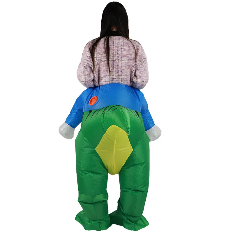 ชุดเป่าลมไดโนเสาร์ทีแรนโนซอรัส - Inflatable Dinosaur Costume Adult บทวิจารณ์และราคา